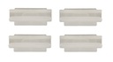 Headliner Bow Clips - 4 Piece Set - 67-69 Camaro Firebird: 67-71 Chevy II Nova; 67-72 Chevelle GTO Fullsize Chevy Car