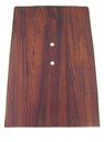 Console Forward Plate - Rosewood Woodgrain - 69 Camaro
