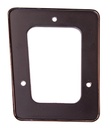 Shift Plate with Screws - Manual Trans without Console - 67-68 Camaro (3 & 4-Speed); 69 Camaro (3-Speed)