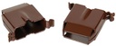Dash Pad Dog Leg Clips - 2 Piece Set - Also for El Camino Roof Bed Moldings - 68 Camaro Firebird; 64-67 El Camino