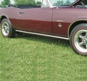 Rocker Panel Molding - LH or RH - 67-69 Camaro (Sold as Each)
