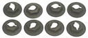 Side Marker Pal Nuts - 8 Piece Set - 69 Chevelle Camaro