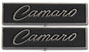 Door Panel Emblems - "Camaro" - Standard Interior - LH/RH Pair - 68-69 Camaro