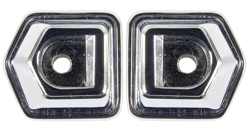 Dash Grab Handle Bezels - Deluxe Interior - LH/RH Pair - 69 Camaro