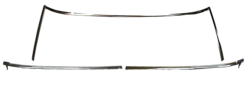 Windshield Molding Set - 67-69 Camaro Firebird - Coupe