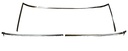 Windshield Molding Set - 67-69 Camaro Firebird (Coupe)