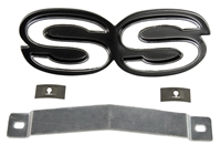 Grille Emblem - "SS" - 68-69 Chevy II Nova; 67 Camaro (Rally Sport)