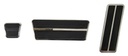 Pedal Pad & Trim Kit - Auto Trans with Standard Brakes - 69-81 Camaro; 69-74 Nova; 70-81 Firebird; 71-74 Ventura