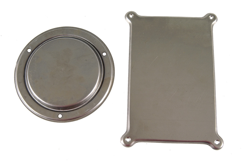 Firewall Heater Delete Plate Set - Models with A/C - 68-74 Chevy II Nova; 67-69 Camaro Firebird
