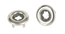 Door Lock Knob Ferrules- LH/RH Pair - 68-74 Chevy II Nova; 68-72 GM A Body; 68-81 Camaro Firebird