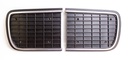 Headlamp Door Covers - Black - Pair - 67 Camaro (Rally Sport)