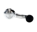Door Window Crank - Correct with Casting Numbers (Black Knob) - Rear for 70-72 Camaro - Fits many GM Models