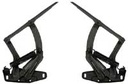 Hood Hinges - Pair - 68-74 Chevy II Nova; 68 Chevelle El Camino Chevy Fullsize Car