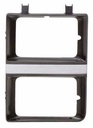 Headlight Bezel - LH - Dark Gray / Gray - Dual Headlight - 83-84 GMC CK Truck Jimmy Suburban