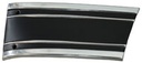 Lower Front Fender Molding - LH (Black) - 69-72 Chevrolet GMC Pickup, Blazer & Jimmy