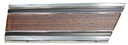Lower Rear Fender Molding - Woodgrain - RH - 69-72 Chevrolet GMC Pickup, Blazer & Jimmy