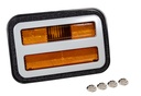 Front Fender Side Marker Lamp Assembly - LH or RH - 71 Dodge B-Body