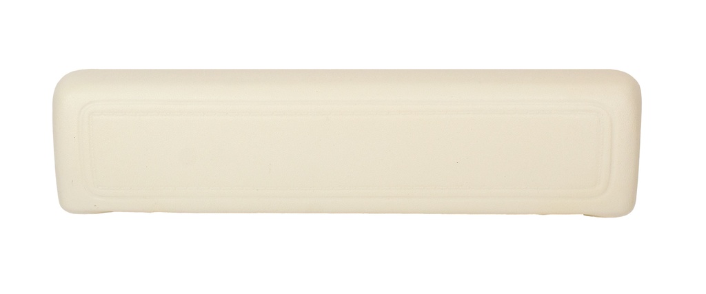 Front Armrest Pad (9") - White - 66-70 Dodge Plymouth B-Body