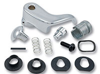 Vent Window Handle w/ Chrome Knob - RH - 73-87 Chevy GMC Truck; 73-91 Blazer Jimmy Suburban