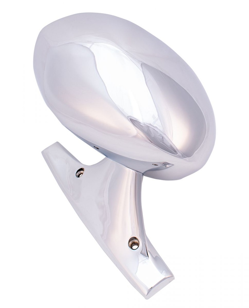 Outside Mirror - Sport Style - Chrome - Manual - RH - Dodge Plymouth 71-72 B & 71-74 E Body