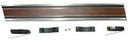 Front Lower Bed Molding - Woodgrain - RH - 69-72 Chevy GMC Truck Short Bed Fleetside