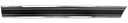Front Lower Bed Molding - Black - LH - 69-72 Chevy GMC Truck Long Bed Fleetside
