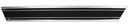 Rear Lower Bed Molding - Black - RH - 69-72 Chevy GMC Truck Long Bed Fleetside