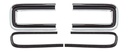 Taillight Bezels - 66-67 Charger