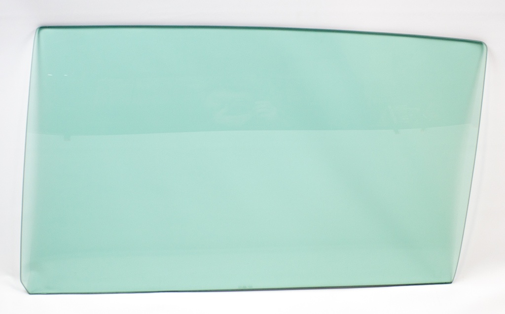 Door Glass - Green Tint - LH - 68-69 Chevelle 2 Door Sedan Post 68-72 GM A-Body 2 Door Sedan Post