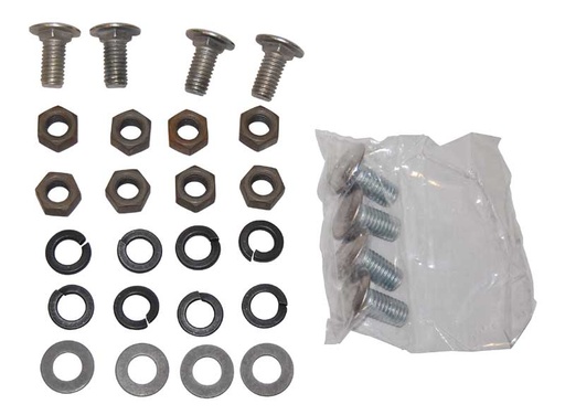 [101-3468-S] Front Bumper Bolt Set (28pcs) - 67-69 Chevelle El Camino