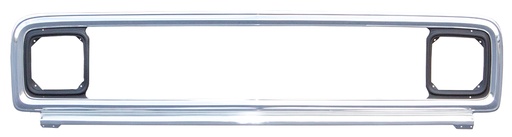 [160-4071-1] Grille Shell - Anodized Aluminum - 71-72 Chevy C/K Pickup Blazer Suburban