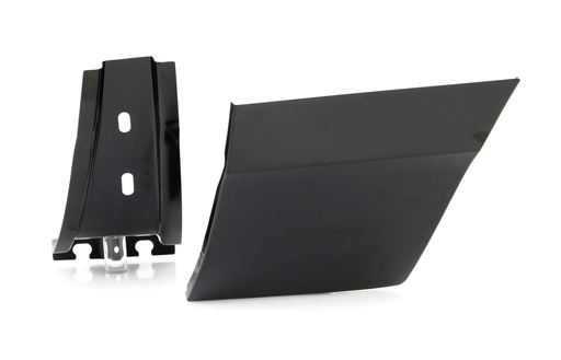 [205-1468-R] Front Fender Lower Rear Repair Panel w/ Brace - RH - 68-70 Plymouth B-Body