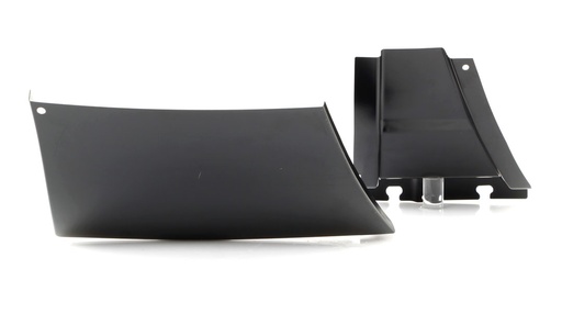 [205-1471-L] Front Fender Lower Rear Repair Panel w/ Brace - LH - 71-72 Plymouth B-Body 2DR