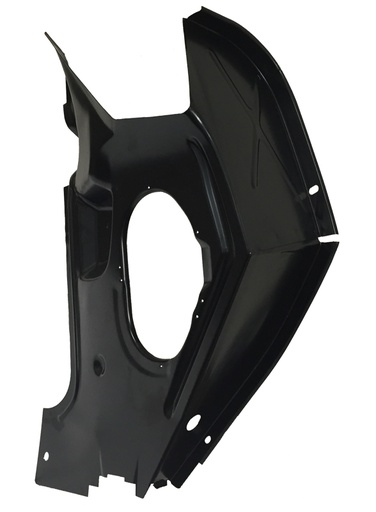 [376-3466-L] Cowl Side Hinge Panel - LH - 64-67 Chevelle El Camino A-Body - with AC