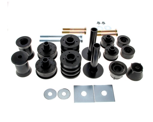 [427-4073-23S] Complete Body Mounting Kit - Cab & Radiator Mounts - 73-80 Chevy GMC 2WD 3/4 Ton Truck - Standard Cab