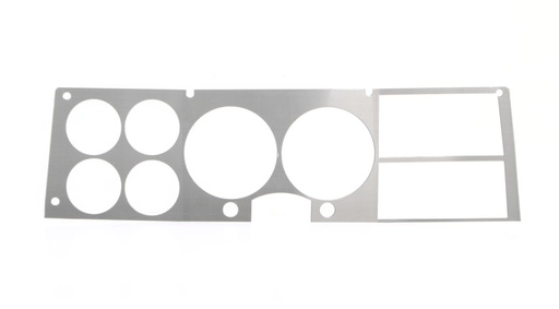 [460-4081-A] Dash Bezel Trim - Brushed Aluminum - 81-91 Chevy GMC C/K Pickup Truck Blazer Jimmy Suburban