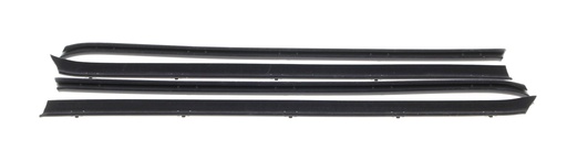 [582-4073-1S] Front Door Beltline Window Felts (4pcs) - 77-80 Chevy GMC C/K Pickup Blazer Jimmy Suburban