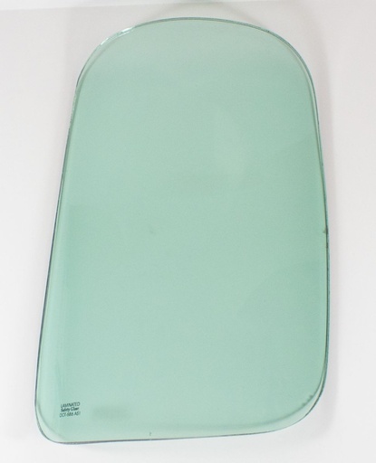 [660-4047-TL] Back Glass - Corner - Green Tint - LH - 47-55 Chevy GMC Pickup ('55 1st Series)