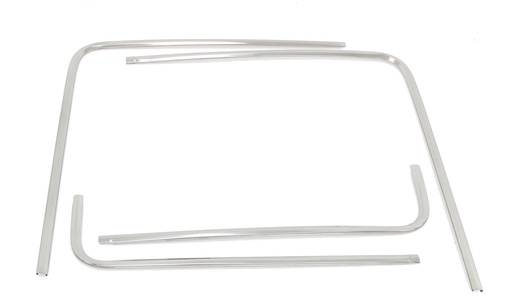 [670-8468-S] Back Glass Molding Set - 4pcs - 68-69 Fairlane Torino
