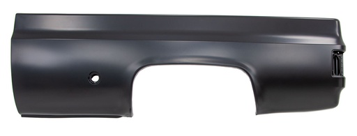 [720-4073-82L] Bedside - OE Style w/ Round Gas Hole - LH ('76 1st Design) - 73-76 Chevy GMC C/K Long Bed Fleetside Truck