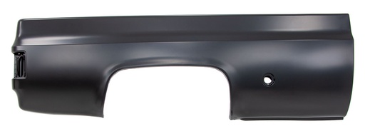 [720-4073-82R] Bedside - OE Style w/ Round Gas Hole - RH ('76 1st Design) - 73-76 Chevy GMC C/K Long Bed Fleetside Truck