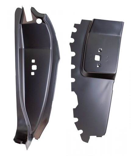 [750-8468-L] Door Jamb Lock Pillar w/ Reinforcement - LH - 68-69 Fairlane Torino 2DR & Convertible