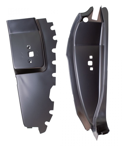 [750-8468-R] Door Jamb Lock Pillar w/ Reinforcement - RH - 68-69 Fairlane Torino 2DR & Convertible