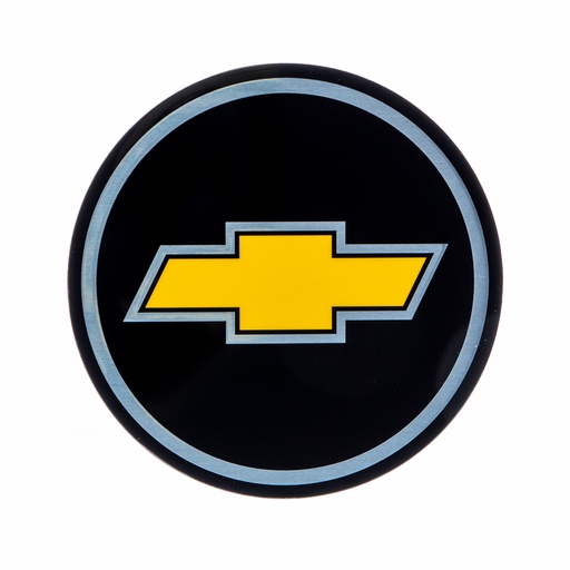 [994-4075-1] Bowtie Rally Wheel Cap Insert (Sold as Each) - 74-91 Chevy C/K Pickup; 94-96 Caprice Impala