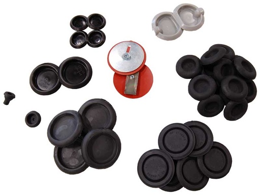[F-BPK2A] Body Plug Kit w/ 2 Shock Mount Plugs - 70 Challenger