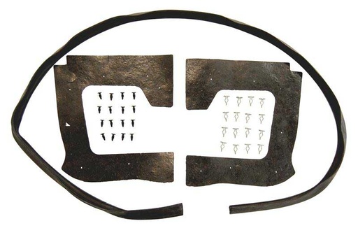 [F-SR1] 66-67 Mopar B-Body Rear Fender Shield Gasket Set