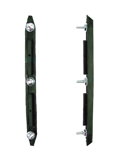 [G-BGR170070] 70-72 Chevelle Rear Bumper Guard Inserts - LH & RH (Sold as a Pair)