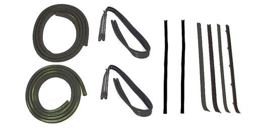 [G-DK111073] Front Door Seal Kit (10 pcs) - 73-80 Chevy GMC C/K Truck Suburban