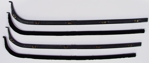 [G-WFK211067] Beltline Molding Kit - Black (4pcs) - 67-70 F-Series Pickup
