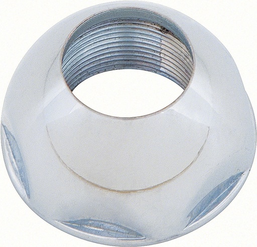 [K-3863499B] Antenna Bezel Nut - Chrome - For Reproduction Antenna Base - 67-68 Camaro Firebird; 67-72 Chevy GMC Truck